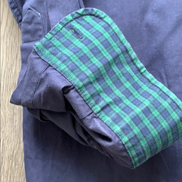 Navy blue button up - Picture 3 of 4